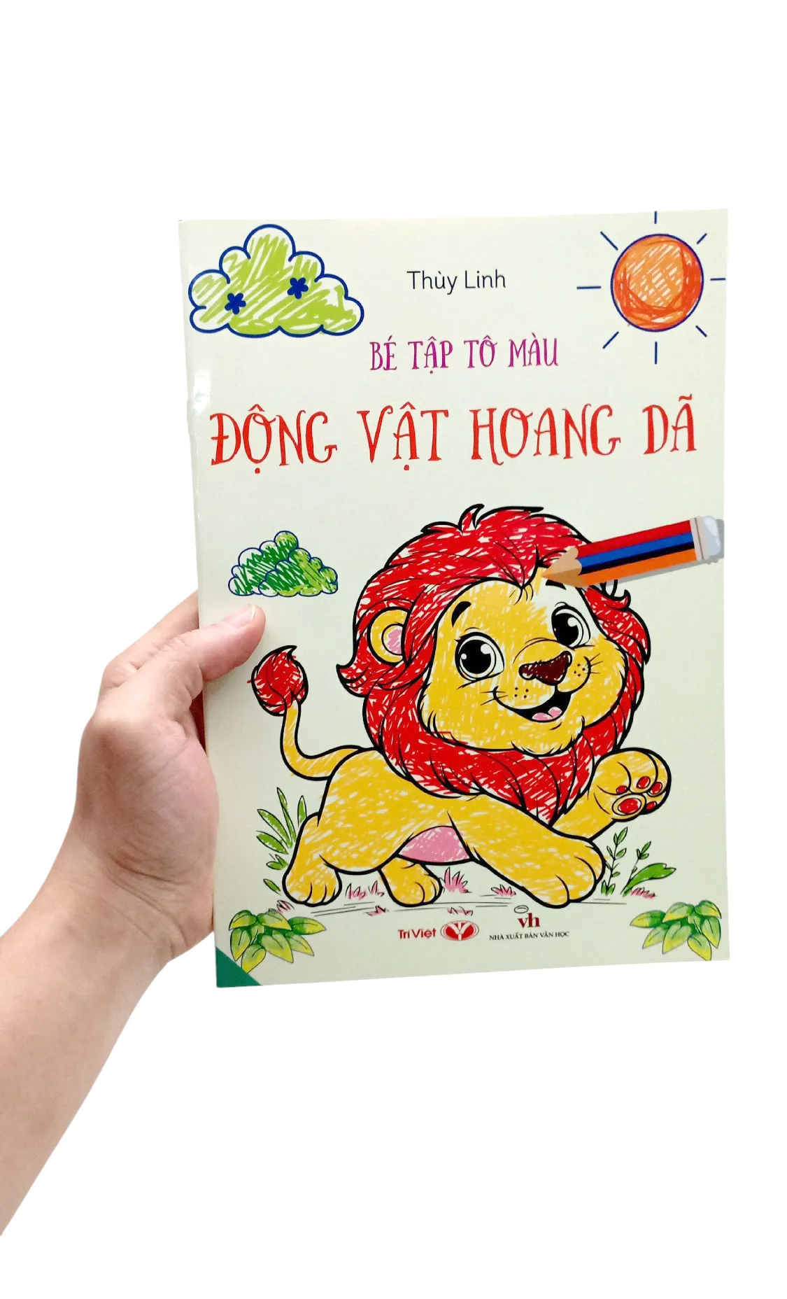 Bộ sách tô màu chuyên đề động vật hoang dã giúp bé khám phá thiên nhiên