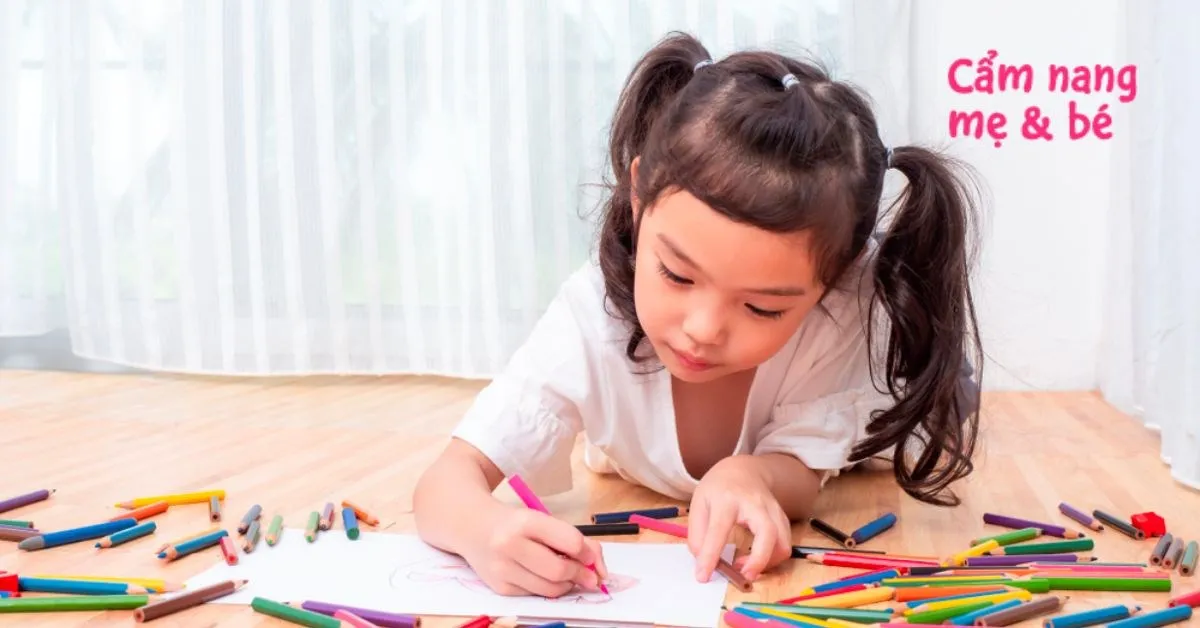 5 lỗi thường gặp khi bé mới bắt đầu tô màu và cách khắc phục