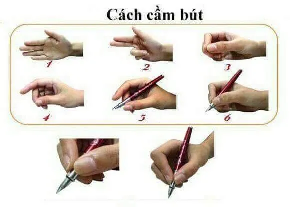 cam-but-dung Sự đồng hành của cha mẹ giúp bé hình thành thói quen cầm bút chuẩn xác ngay từ đầu