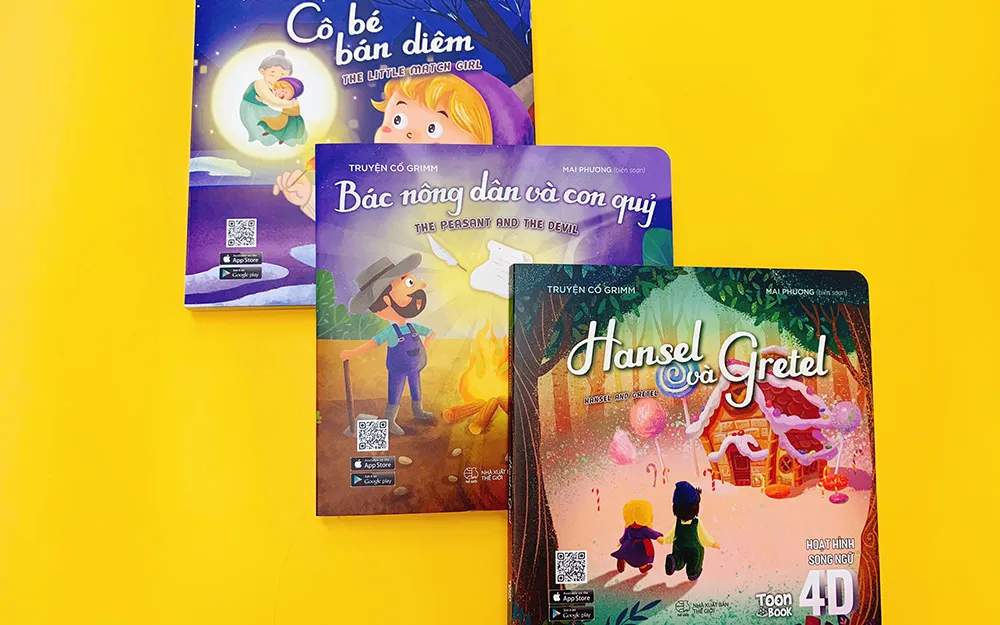 Các nhân vật cổ tích được tái hiện sinh động qua công nghệ AR đột phá