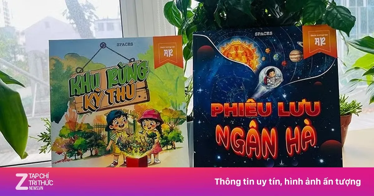 Công nghệ AR biến những trang sách phẳng trở nên sống động với hình ảnh 3D kích thích thị giác