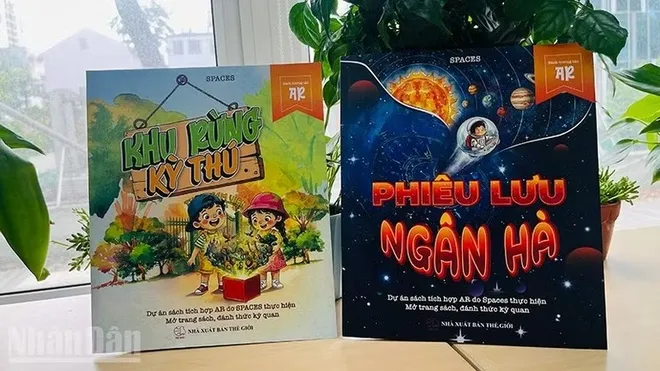 Công nghệ AR biến những trang sách tĩnh thành thế giới 3D sống động kích thích mọi giác quan của trẻ