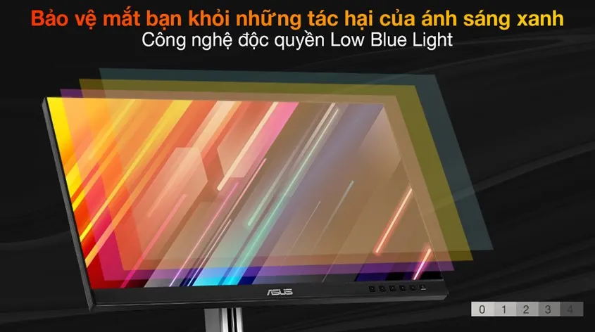 Kích hoạt chế độ lọc ánh sáng xanh là bước quan trọng để bảo vệ thị lực cho trẻ